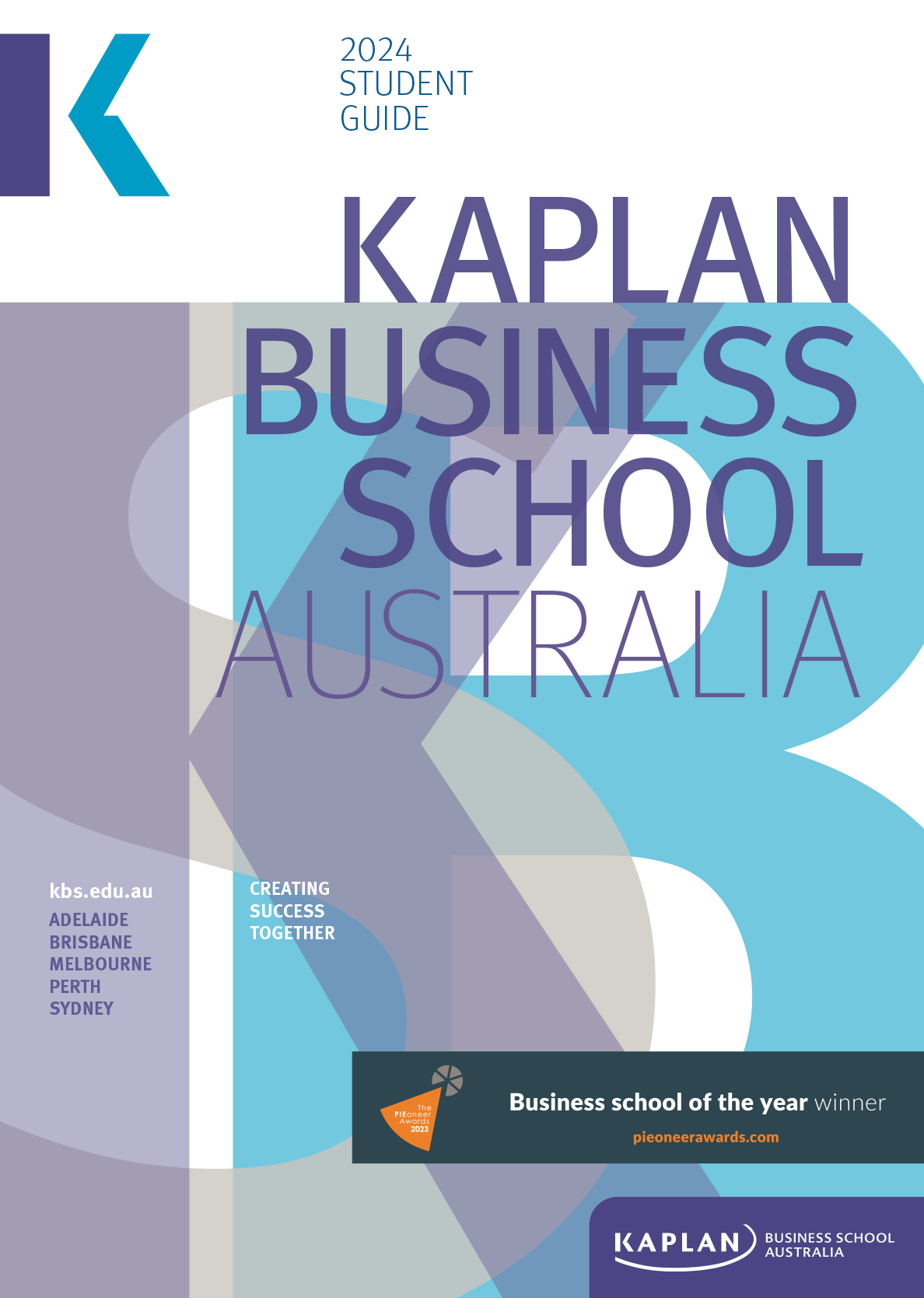 Kaplan Business School brochure / student guide
