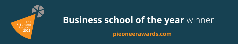 Business School of the Year Winner PIEoneer Awards 2023