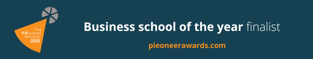 PIEoneer Awards 2023 Business School of the Year banner